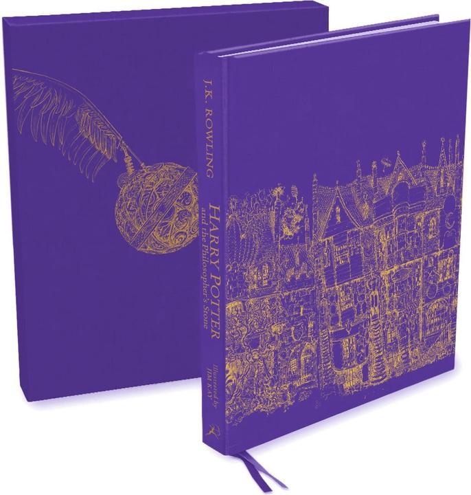 Image du produit Harry Potter and the Philosopher's Stone, Deluxe Illustrated Slipcase Edition (Anglais, J.K. Rowling, 2016)