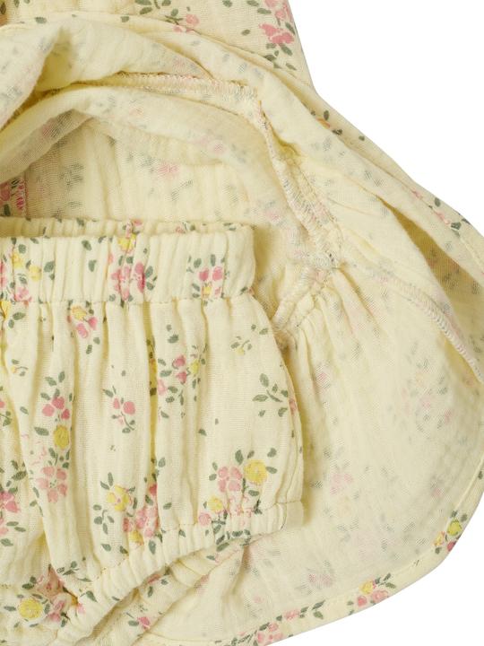Actual product image Vertbaudet Mädchen Baby-Set: Blumenkleid & Höschen, Musselin (74)