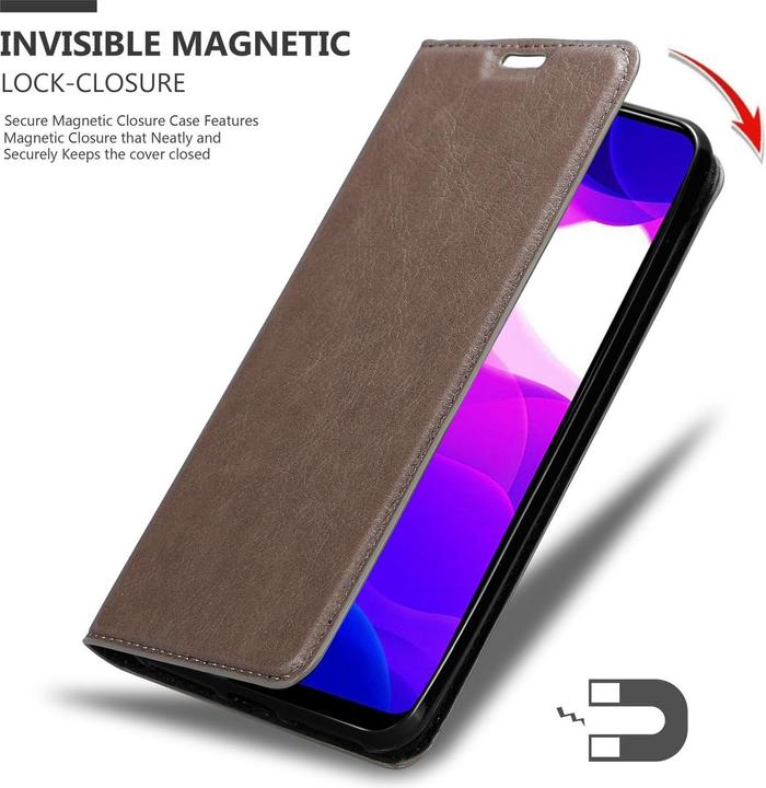 Productafbeelding Cadorabo Boek Onzichtbare Magneethoes (Xiaomi Mi 10 Lite)