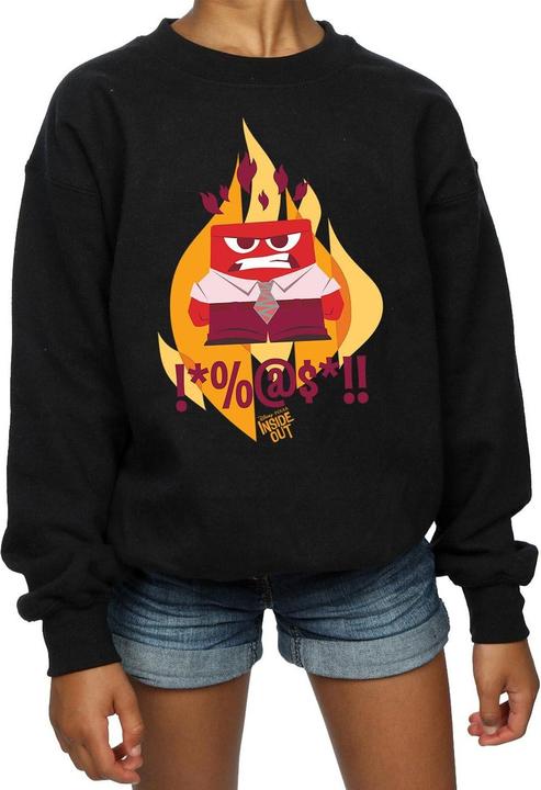 Produktbild Disney Inside Out Fired Up Sweatshirt Mädchen (140, 146)