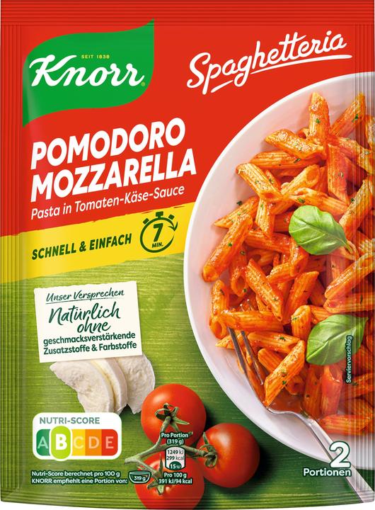 Actual product image Knorr Spaghetteria Pomodoro Mozzarella (163 g)