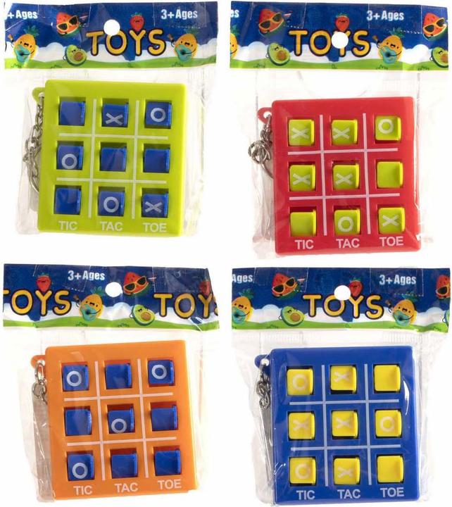 Produktbild Jono Toys Schlüsselanhänger Tic Tac Toe