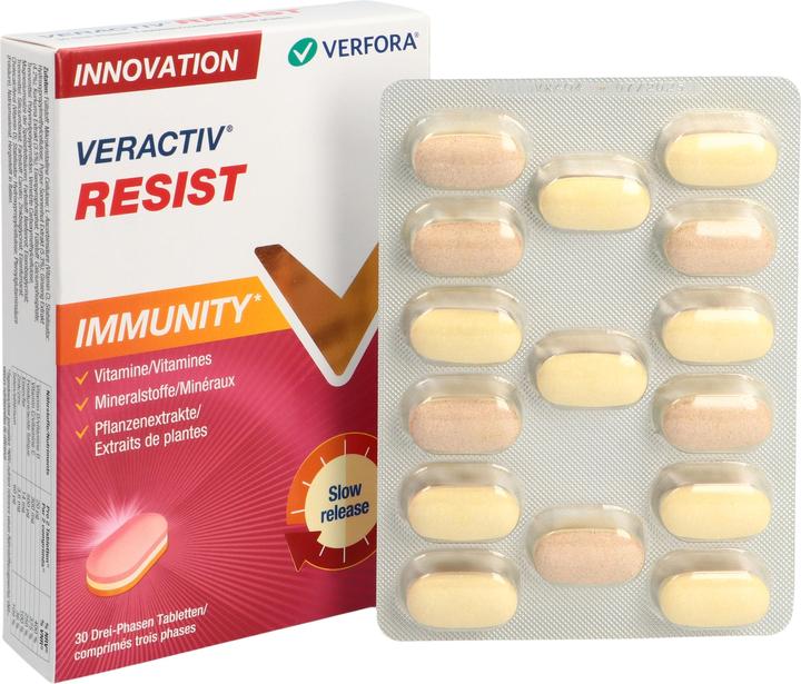 Immagine prodotto Veractiv Resist3 Compresse Trifasiche 30 Capsule (30 Pezzo/i, Pillole, 64 g)