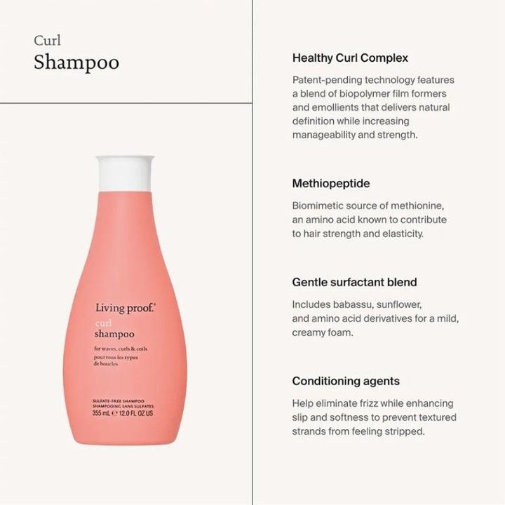 Produktbild Living Proof Curl Shampoo 100 ml (100 ml, Flüssiges Shampoo)