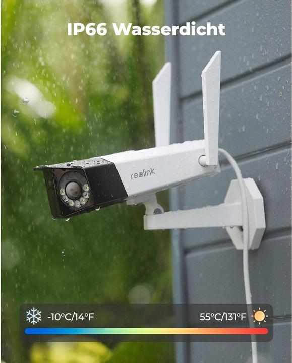 Produktbild Reolink Duo W730 180° 4K Wifi Kamera + 64GB SD (4608 x 1728 Pixels)