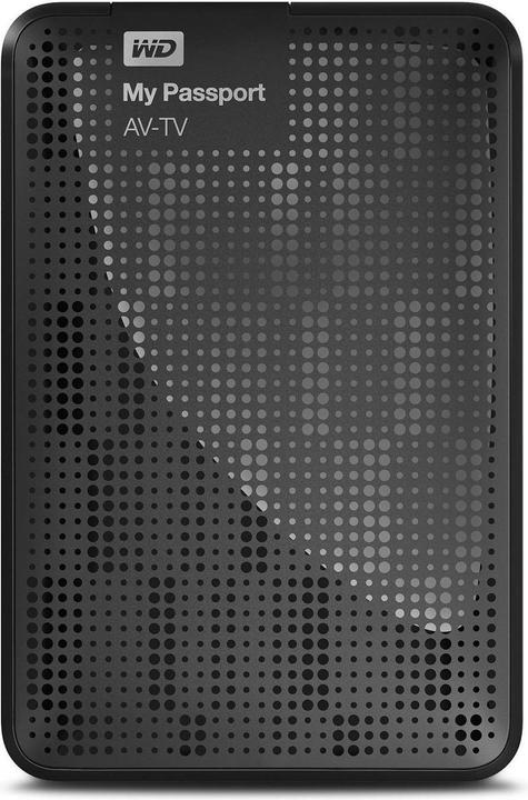 Actual product image WD My Passport AV TV (1 TB)