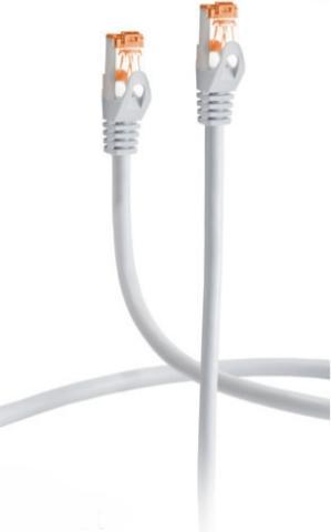 Actual product image Flexline FL31-60000 Network cable grey 0.25 m Cat6a SF/UTP (S-FTP) (SF/UTP, CAT6a, 0.25 m)