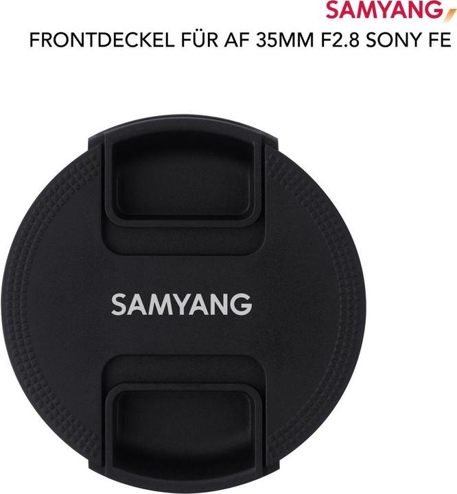 Image du produit Samyang Couvercle avant pour AF 35mm F2,8 Sony FE