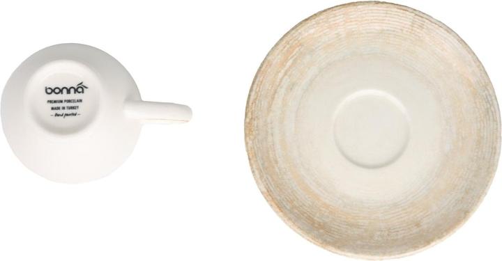 Actual product image Bonna Patera - Espresso cups and saucer - 80.0 cc - Porcelain - 6er set (6 x)