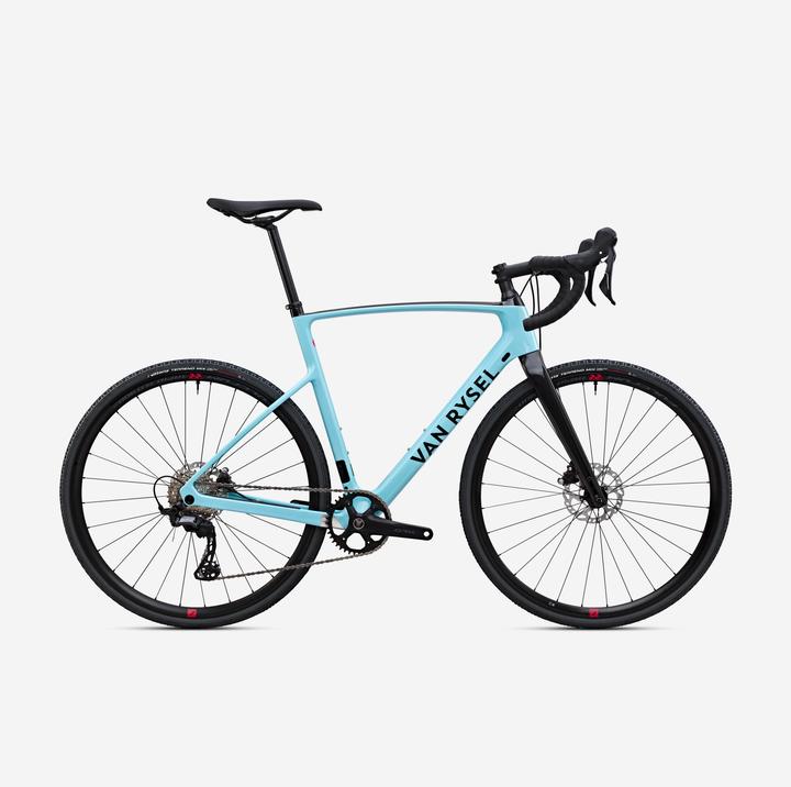 Actual product image Van rysel Cyclocross bike - RCX 2 Shimano GRX 12S light blue