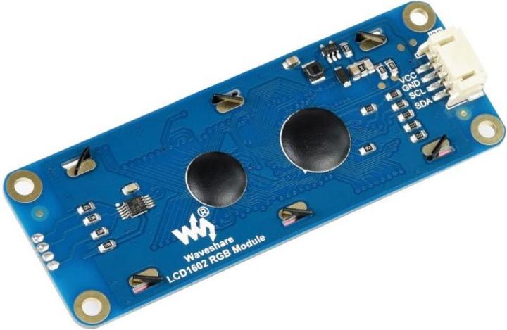 Immagine prodotto WaveShare LCD1602 Display LCD 16x2 I2C con retroilluminazione RGB