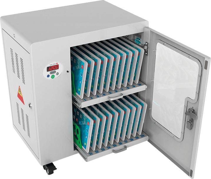 Produktbild Good Connections Tablet-Ladewagen für bis zu 20 Geräte, UV-Desinfektion, Smart Control, grau, ®