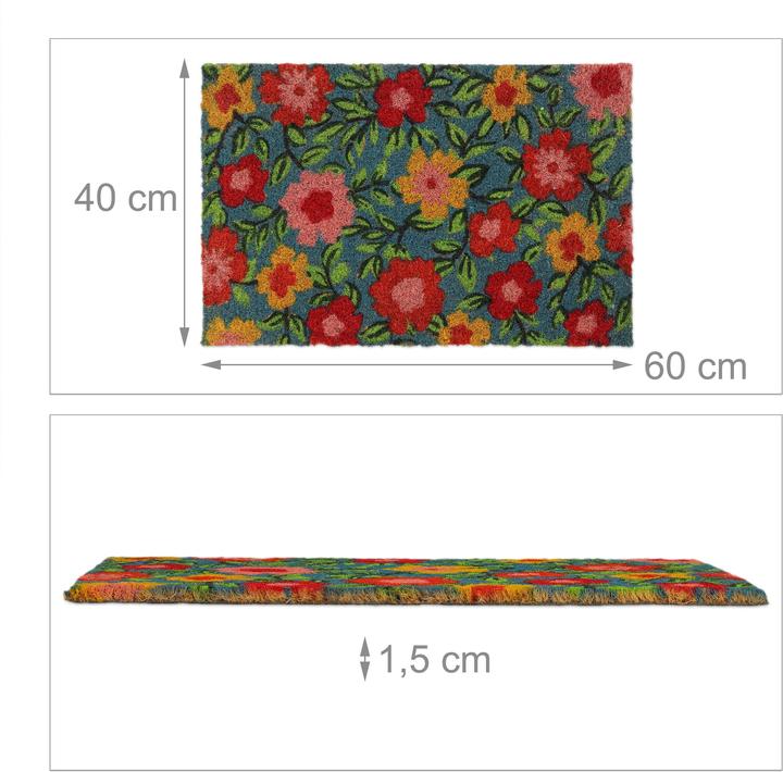 Immagine prodotto Relaxdays Zerbino (50 x 40 x 1,5 cm)