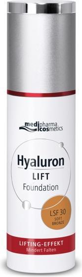 Image du produit Medipharma cosmetics Hyaluron Lift Foundation SPF30 soft bronze avec effet lifting, 30 ml de crème
