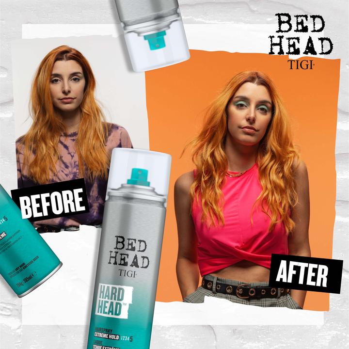 Actual product image Tigi Bed Head Hard Head Hairspray (385 ml)