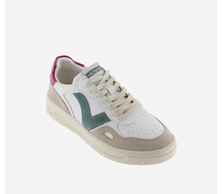 Actual product image Victoria leather effect and split leather sneakers seul (41)