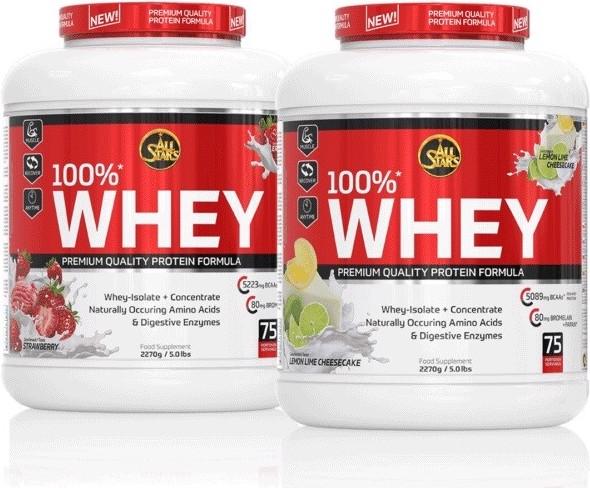 Produktbild All Stars 100% Whey (Salted Caramel, 1 Stk., 2270 g)