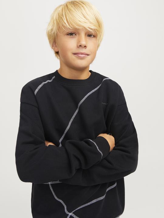 Produktbild Jack & Jones Jconxtgen Contrast Vol Sweat Crew Jnr (164)