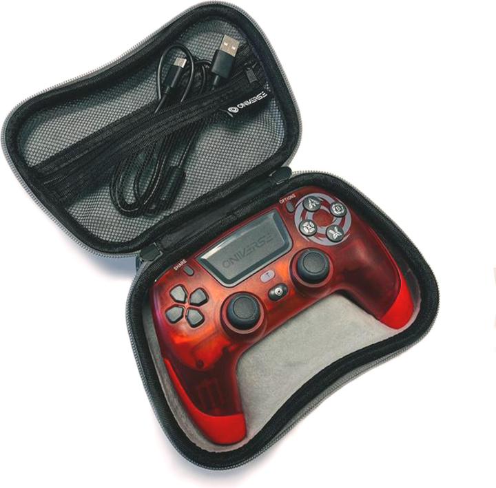 Image du produit Oniverse Controller Case With 10 Accessories 4 Rings 6 Silicon Cap - Grey