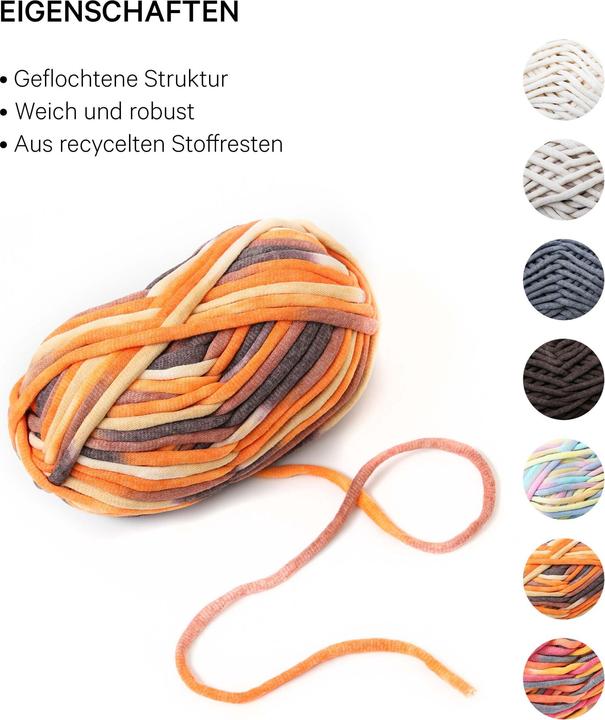 Immagine prodotto Lalana Lana Soft Tube, filato tubolare 6 mm x 58 m, 200 g (58 m)