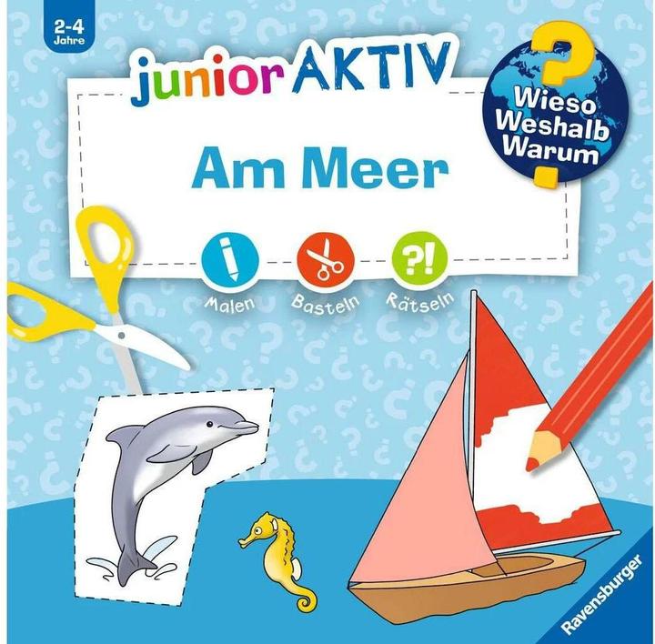 Image du produit Ravensburger Wieso? Weshalb? Warum? junior AKTIV: Am Meer (Allemand, Yousun Koh, 2023)