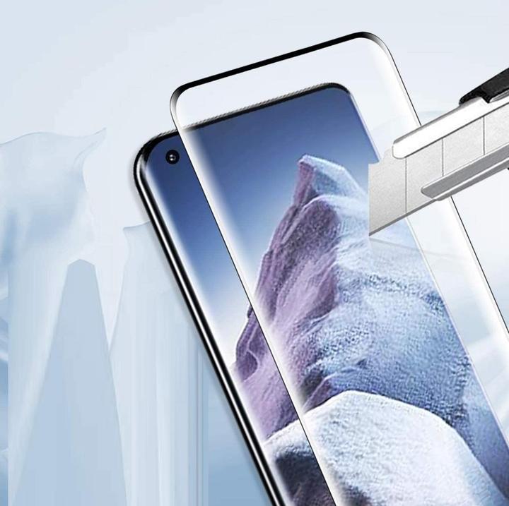 Produktbild Screenguard Xiaomi Mi 11 Ultra Panzerglas Schutzfolie Case Friendly Design (1 Stück, Xiaomi Mi 11 Ultra)