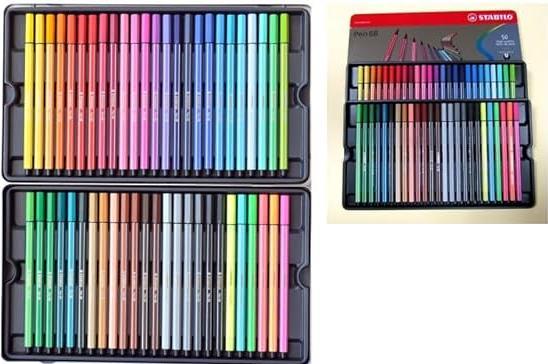 Produktbild STABILO Pen 68 Premium-Filzstift (Mehrfarbig, 30 x)