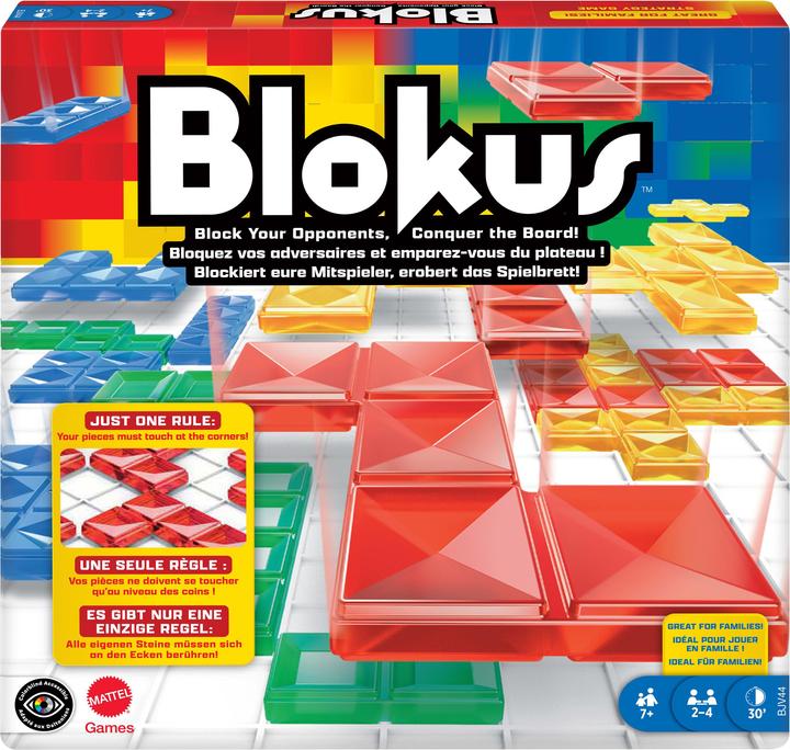 Mattel Games Blokus - Jeu de Société - 7 ans et + (Français, Anglais)