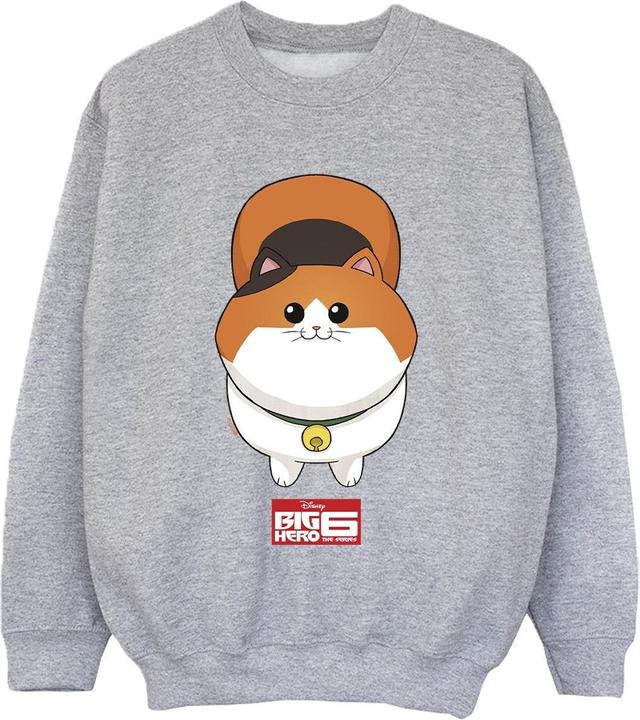 Actual product image Disney Boys Big Hero 6 Baymax Kitten Face Sweatshirt (140, 146)