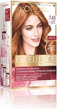 Immagine prodotto L'Oréal Paris L'Oreal Paris Excellence Crema colorante 7.43 biondo rame dorato - 0258898 (7,43 Biondo Miedziano-Złocisty)