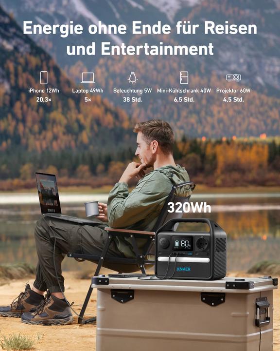 Image du produit Anker 522 (299 Wh, 3.90 kg)