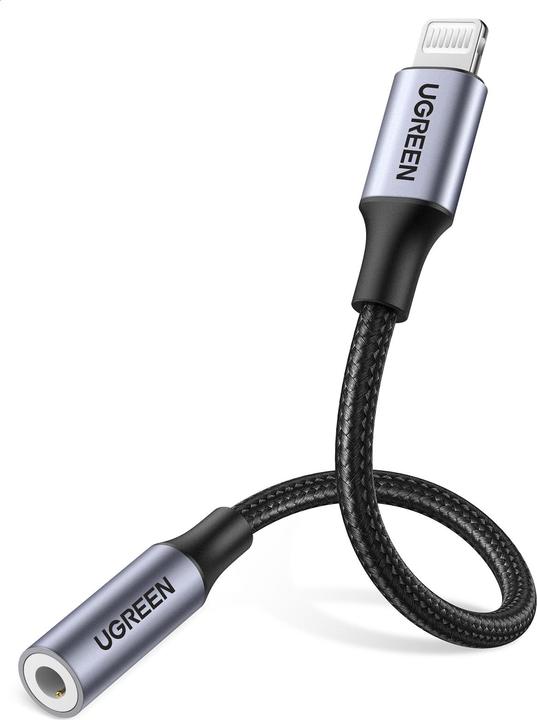 Immagine prodotto Ugreen Adattatore da fulmine a jack da 3,5 mm (Lightning, Presa da 3,5 mm)