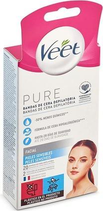 Produktbild Veet C Fria 20h Facial Pure P-Sensible (20 x)