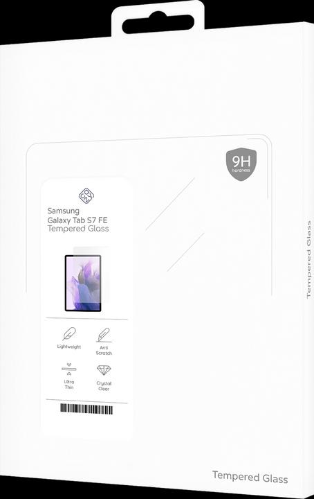 Produktbild Cazy Schutzglass Kompatibel mit Samsung Galaxy Tab S7 FE - Displayschutz Tempered Glass (1 Stück, Galaxy Tab S7 FE)