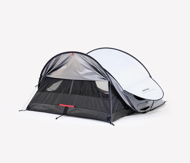 Image du produit Quechua Tente de camping pliante - 2 Seconds Fresh & Black pour 3 personnes (Tente instantanée, 4.90 kg, 3 personnes)