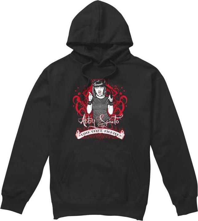 Ncis Goth Crime Fighter Kapuzenpullover (L)