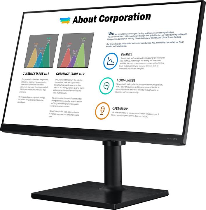 Produktbild Samsung LF22T450FQRXEN (1920 x 1080 Pixel, 22")