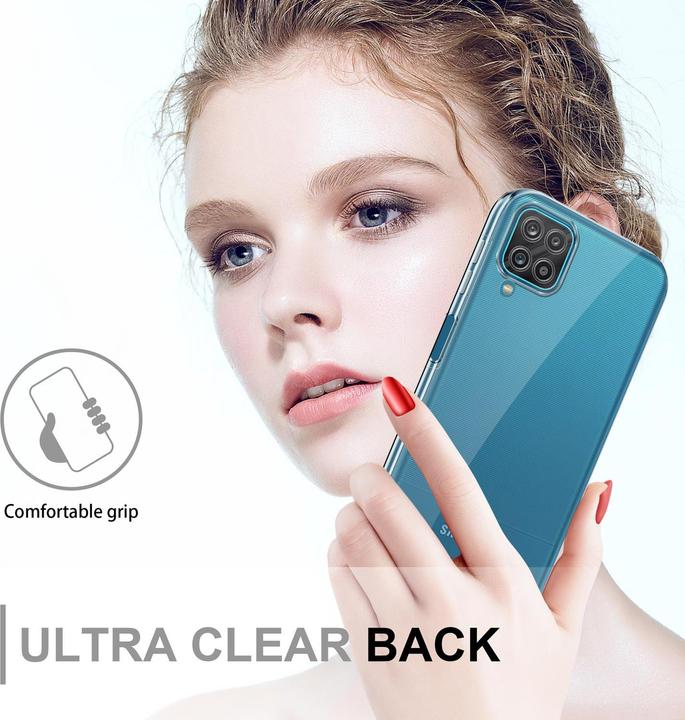 Image du produit Cadorabo TPU 360 degrés Case Cover (Samsung Galaxy A12, Samsung Galaxy M12)