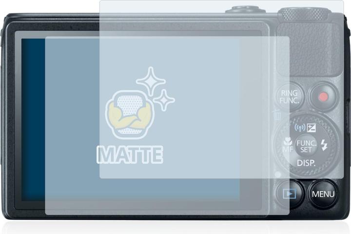 Produktbild BROTECT Entspiegelungsfolie Displayschutz Displayschutzfolie Folie Matt (Displayschutz, Powershot S120)