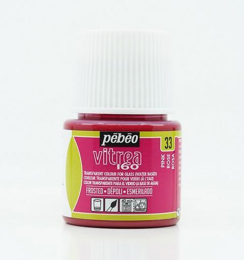 Produktbild Pebeo Vitrea 160 Mattefarben (Rose, 45 ml)