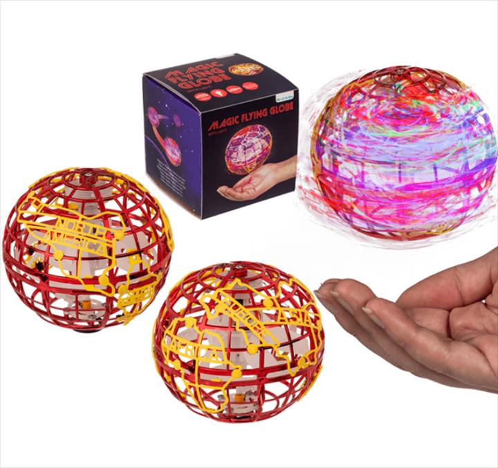 Actual product image Ootb Flying Globe, Magic, red/yellow (9.50 cm)