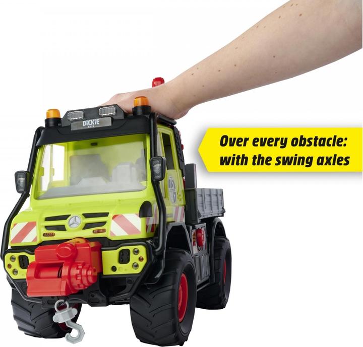 Immagine prodotto Dickie Mercedes Benz Unimog U530 per i lavori forestali