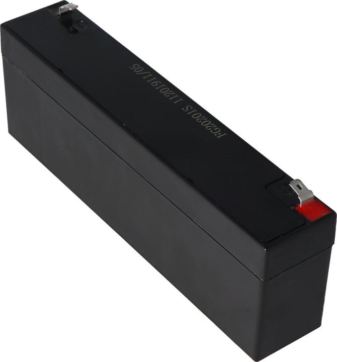 Actual product image Fiamm FG20201 Akku 2,0Ah PB Blei Akku wartungsfrei, mit 4,8mm Steckkontakten (12 V, 2 Ah)