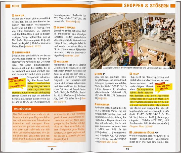 Image du produit Reiseführer Düsseldorf (Allemand, Doris Mendlevich, Franziska Klasen, 2023)