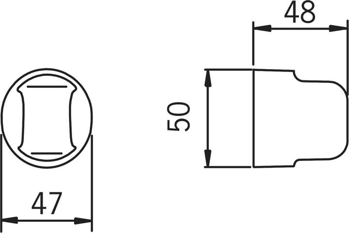 Produktbild Oras Wall Bracket For Shower Handles Chrome