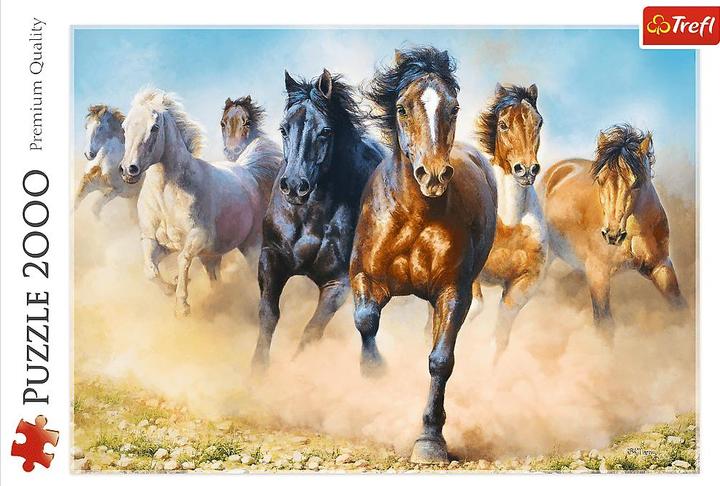 Actual product image Trefl Wild Horses Puzzle 2000 pieces (2000 pieces)