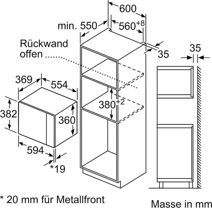 Actual product image Bosch Hausgeräte BFL554MS0