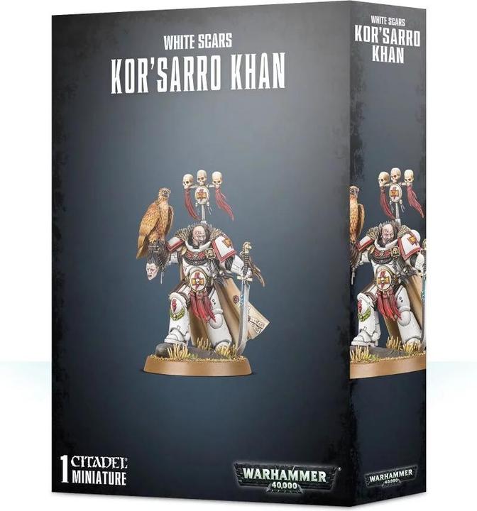 Image du produit Games Workshop Warhammer 40k - White Scars Kor'Sarro Khan (Matières plastiques)