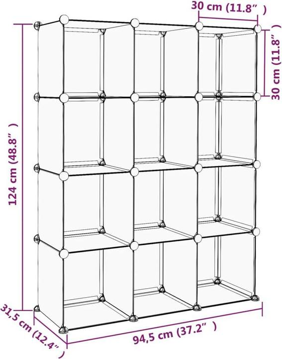 Image du produit VidaXL Manon (94,5 x 31,5 x 124 cm)