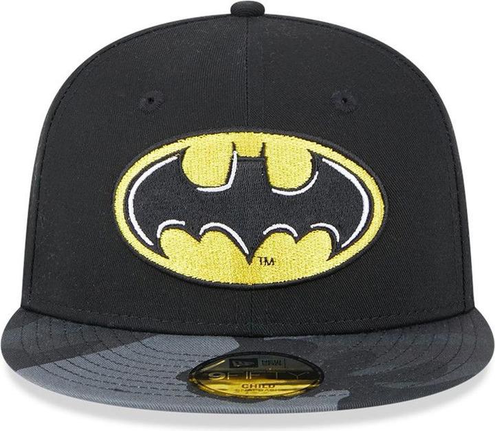 Produktbild New Era 9Fifty Snapback Kinder Cap - BATMAN schwarz / camo Y (55, 56, 54 C)